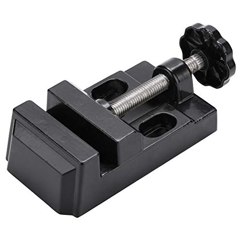 Mini Table Vise, Aluminium Alloy Small Household Bench Clamp for DIY Craft Jewelry Making, 4.3 Inch Portable Vise