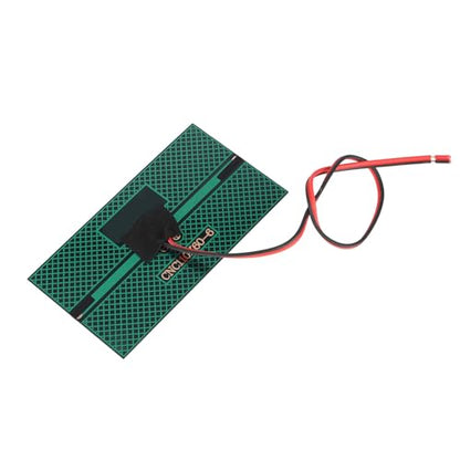 Mini Solar Panel 6V 1W Polysilicon Cell with 30cm Cable, 3-Pack