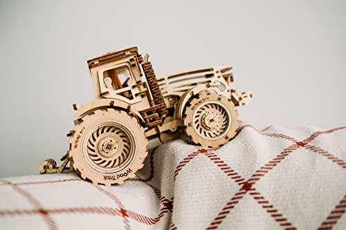 Wood Trick Tractor 3D Wooden Puzzles for Adults to Build