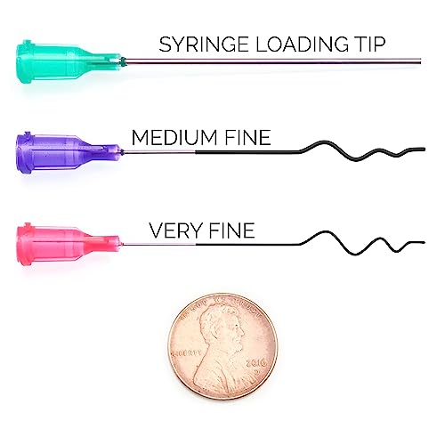 Mini Precision Glue Applicator Kit for Thin Glues | Miniature Model Dollhouse Building Jewelry Figurines Ceramics Repair Decorate Accessory Crafting Fine Details