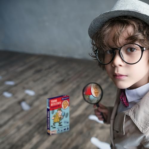 Einstein’s Young Detectives LAB Science Kit for Kids. STEM for Boys & Girls Aged 8 and Above. Exciting CSI Experiments Inside. Detailed Picture Guide Included. - color: Azul and Red