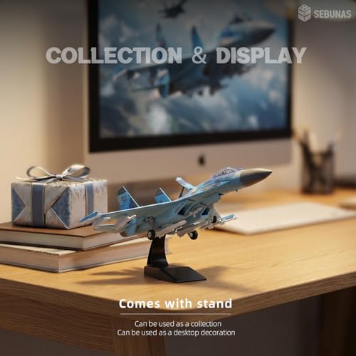 1:72 Scale SU-27 Flanker Fighter Jet Quick Assembly Model Kit - color: 07.su-27