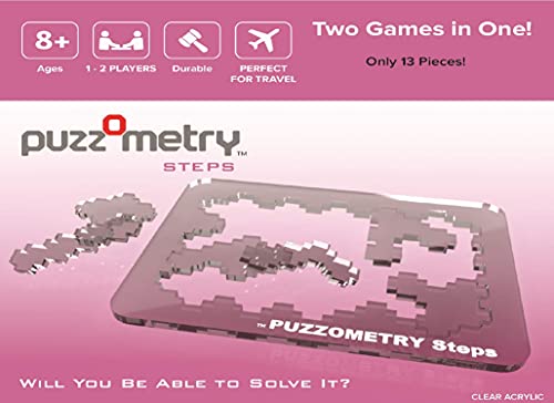 Puzzles (Puzzometry Steps) - Puzzometry: The Hardest Puzzle You'll Never Solve. Brainteaser, Logic Puzzle, Brain Teaser. Try All Seven Varieties of Puzzometry! - style: Puzzometry Steps
