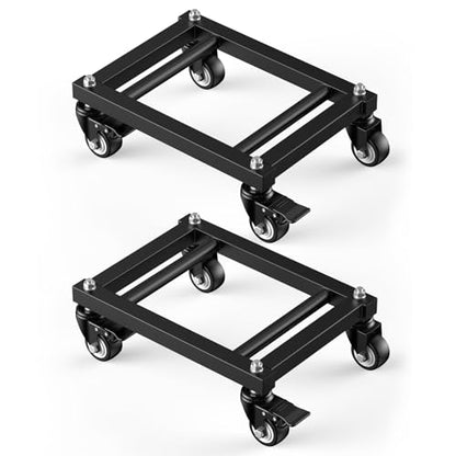 IMAYCC Car Dolly, Heavy Duty Car Wheel Dolly with Parallel Tube Design for Moving Vehicles, Trucks, SUVs, Motorcycles and Boats (A-2 Pack) - size: A-2 Pack