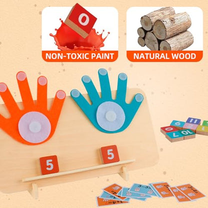 Preschool Learning Toys for Toddlers 3+ Years, Number Counting Block Toy