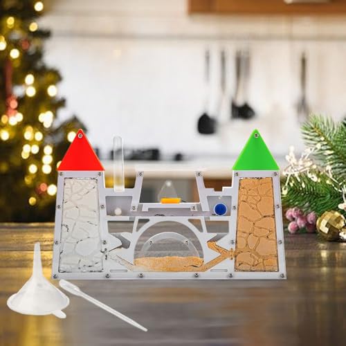 Ant Farm Kit for Kids, Sand Ant Habitat Terrarium, Ant Colony Observation