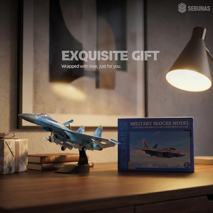 1:72 Scale SU-27 Flanker Fighter Jet Quick Assembly Model Kit - color: 07.su-27