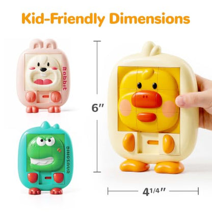 iPlay, iLearn Toddler Slide Puzzle Game, Logic Puzzle Toys for Kids Age 5-7