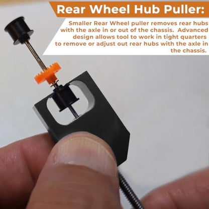 HO Slot Car Wheel & Gear Press Puller Tool 2pcs