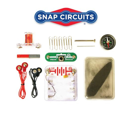 SNAP CIRCUITS Magnet Fun Lab STEM Science Toy for Boys & Girls Ages 8+
