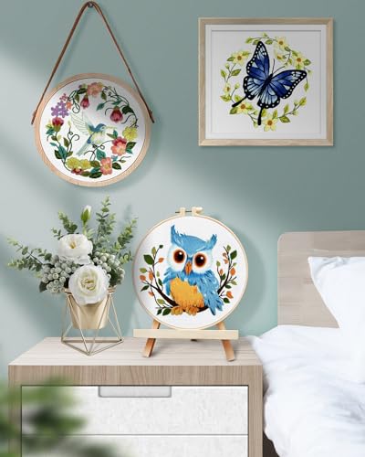 TINDTOP Embroidery Kit for Beginners Adult, Honeybee Embroidery Kit - color: Honeybee