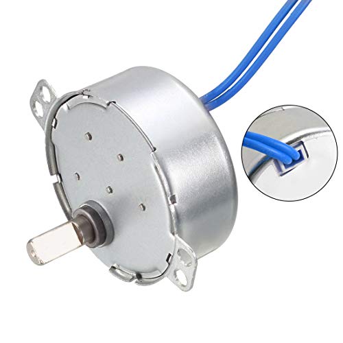 uxcell Synchronous Motor AC 100-127V 1.4-1.7RPM 50-60Hz CCW/CW 4W D Shaft - style: 1.4-1.7RPM