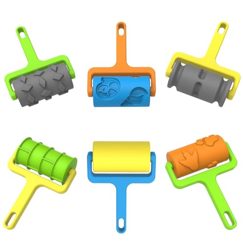 NOVAZANU 6pcs Sand Beach Roller Set, Beach Theme,Outdoor Sand Play
