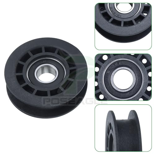 2 Pack 587973001 Pulley with 587969201 Pulley for Husqvarna LC221A - size: 2x587973001+1x587969201