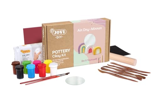 Jovi - DIY Air Dry Kit - Mirror Gift Pottery Kit for Adults - color: Mirror