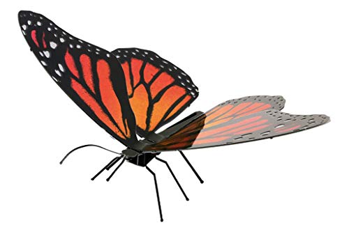 Metal Earth Fascinations Monarch Butterfly 3D Metal Model Kit - style: Butterflies of the world - Monarch