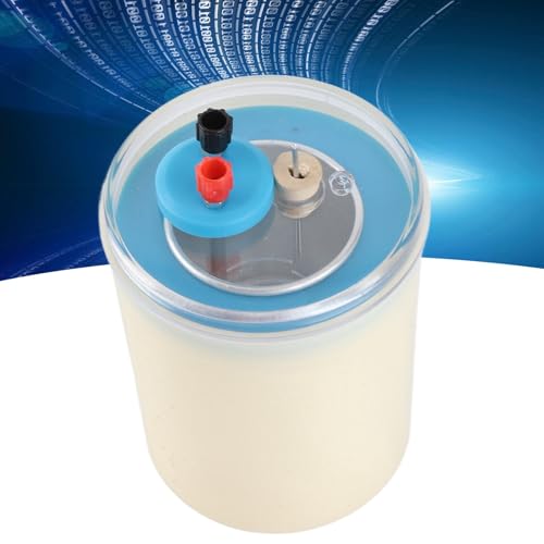 Double Wall Electric Calorimeter, PVC Heat Measurement Electric Calorimeter Physical Experimental Instrument for High School Students