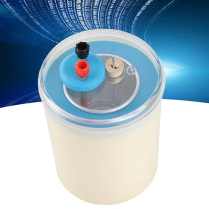 Double Wall Electric Calorimeter, PVC Heat Measurement Electric Calorimeter Physical Experimental Instrument for High School Students