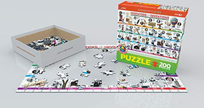 EuroGraphics Great Inventions Jigsaw Puzzle (200-Piece) - size: 200 Piece Puzzle, style: EuroGraphics Great Inventions Jigsaw Puzzle (200-Piece) (6200-0724)