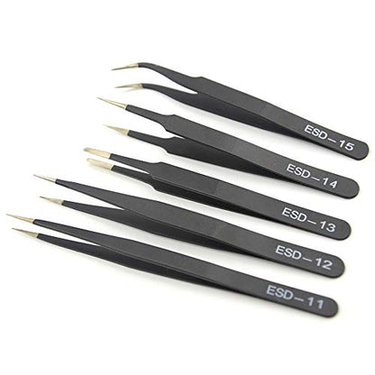 Professional 28 PCS Model Tools Kit Modeler Basic Tools Craft Set Hobby Building Tools Kit for Gundam Car Model Building Repairing and Fixing(O)