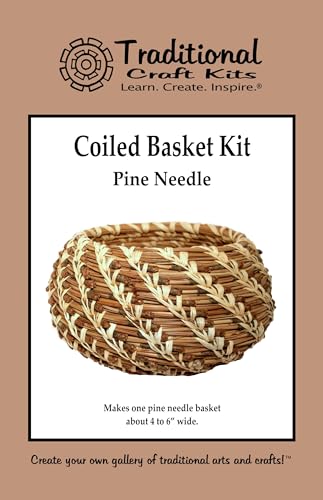 Coiled Pine Needle Basket Weaving Kit
