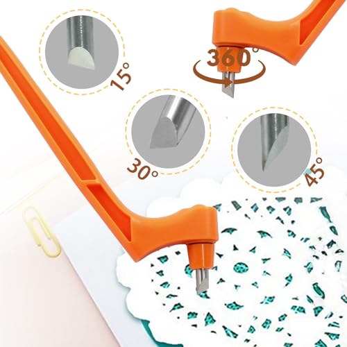 Orange Craft Cutting Tools Pen - color: Orange