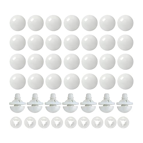 BESTCYC 1Box(100pcs) 9mm Safety Eyes Small Eyes for Crocheting Amigurumi - size: 9mm(100pcs)