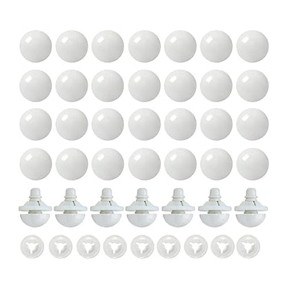 BESTCYC 1Box(100pcs) 9mm Safety Eyes Small Eyes for Crocheting Amigurumi - size: 9mm(100pcs)