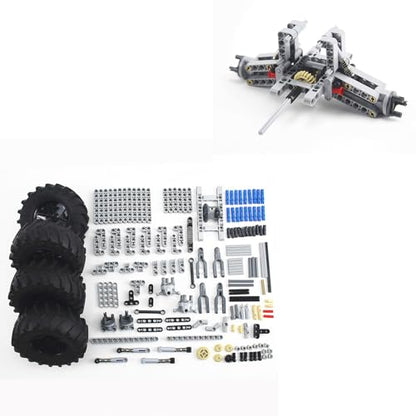 Technical Suspension Systerm Parts Set and Wheels 107 * 44 for Building Blocks Accessories Bulk
