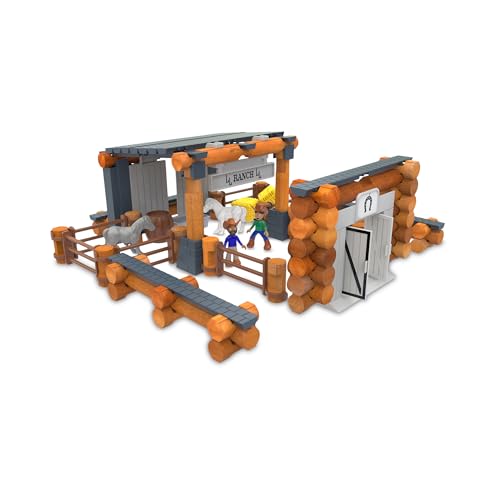 Lincoln Logs Big Sky Ranch Building Set - style: Big Sky Ranch Building Set