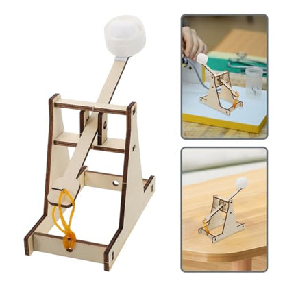Kids Catapult Building Kit Trebuchet Engineering Puzzle Learning