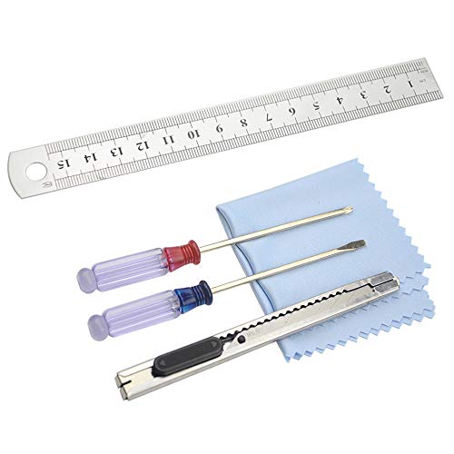 Professional 28 PCS Model Tools Kit Modeler Basic Tools Craft Set Hobby Building Tools Kit for Gundam Car Model Building Repairing and Fixing(O)