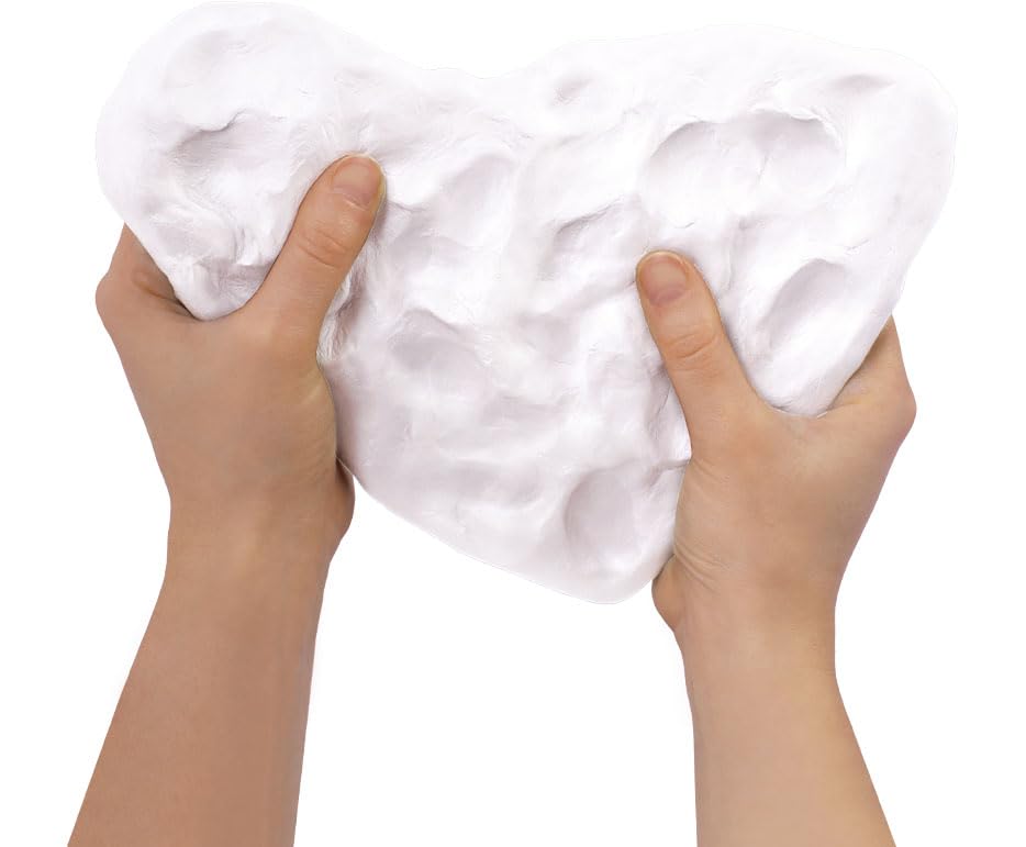 Jovi - Air Dry Clay, Set of 3 Units, 1.1lb Each, Total of 3.3lb, White - color: White