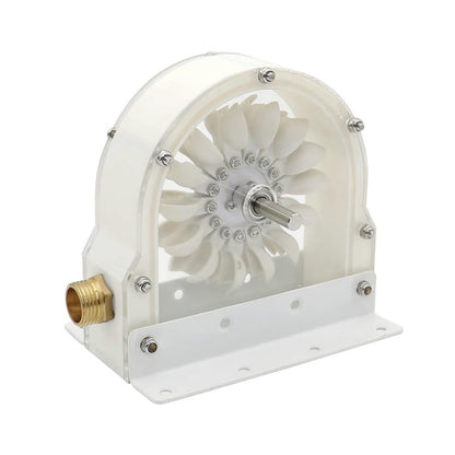 VIGAN 1PCS Multifunction High Efficiency Pelton Water Turbine Impact Water Wheel Bucket Wheel DIY Hydroelectric Generator