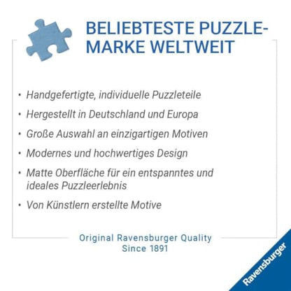 Ravensburger My Haven Artist's Shed 1000 Piece Jigsaw Puzzle | Relaxing Puzzle Imagery | Every Piece Unique with Softclick Technology | Durable Blueboard Made from Eco-Friendly Materials - style: Artist's Shed