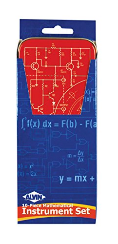 Alvin, MS10, Mathematical Instrument Kit - 10-Piece Set