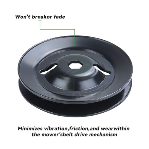GX20335 Pulley for John Deere L130 L120 Z255 Z245 Lawn Tractors - size: 1xM155979