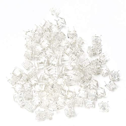 CHANZON 100 pcs 3mm Piranha Superflux Blue LED Diode Lights (DC 3V 20mA) - color: D) Blue (100pcs)