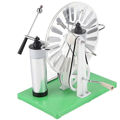 23008 Protable Economy Static Electricity Generator, Static Machine Physics Experiment Electrostatic Induction Electricity Generator