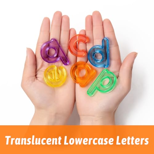 78 Pcs Plastic Letters for Kids, 3 Sets of Lowercase Alphabet Letters - color: Lowercase Letters