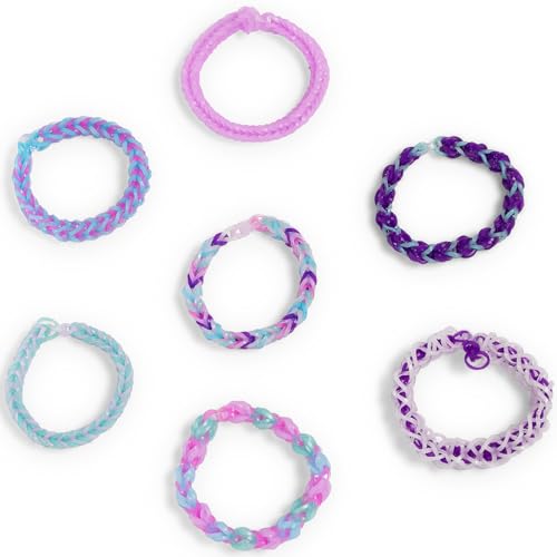 Rainbow Loom Treasure Box Sparkle Pop Edition DIY Bracelet Kit, 7000 Bands