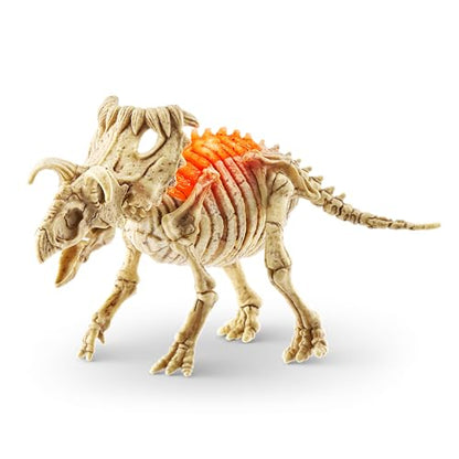 Robo Alive Mini Dino Fossil Find (2 Pack, Troodon & Kosmoceratops) by ZURU Boys 5+ Dig and Discover, STEM, Excavate Prehistoric Fossils, Educational Toys, Great Science Kit Gift for Girls and Boy - color: Troodon+kosmoceratops