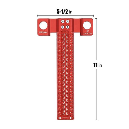 Precision Woodworking T Square 8inch, Reference Square for Layout & Setup - style: 8 inch