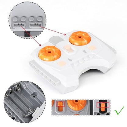 15 Pcs Motor Set Power Functions with Toolkits Wide Compatibility