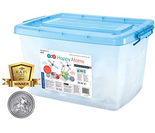 Happy Atoms Magnetic Molecular Modeling Educator Classroom Bundle | 5 Sets of 50 Atoms | Create 17, 593 Molecules | 216 Activities | Free Curriculum & App iOS, Android | Student Tested - style: Classroom Bundle