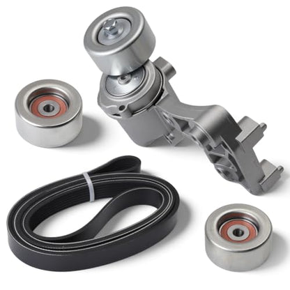 Serpentine Belt Tensioner Idler Pulley Kit #38410 49424 - size: for ES350/Avalon/Camry 2005-2012