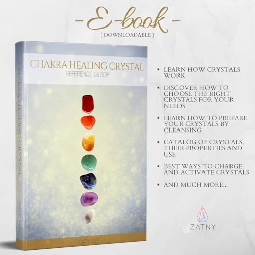 Crystals and Healing Stones Premium Kit Wooden Box - Chakra Stones Healing Crystals Set, Rose Quartz, Amethyst Cluster, Quartz Points, Chakra Pendulum (A Essential Chakra Collection) - color: A Essential Chakra Collection