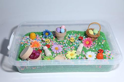 Spring Flower Sensory Bin Kit for Kids - style: Spring Flower Sensory Bin Kit