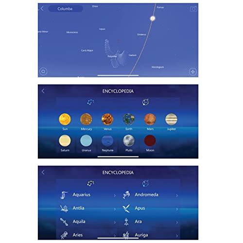 National Geographic 70mm Astronomical Refractor Telescope with Fully Coated Optics Adjustable Tripod and Astronomy App for Young Astronomers and Adult Sky Watchers