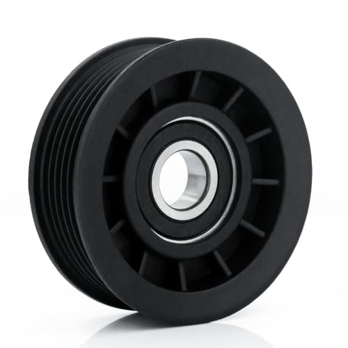Belt Idler Pulley, 89008 Belt Tensioner Pulley for Select Honda, GMC, Dodge Models as HR-V, Dakota, Savana, etc. E8TZ8678C Automotive Replacement Idler Pulley Kit by KeeRoarin - size: 89009 - Universal